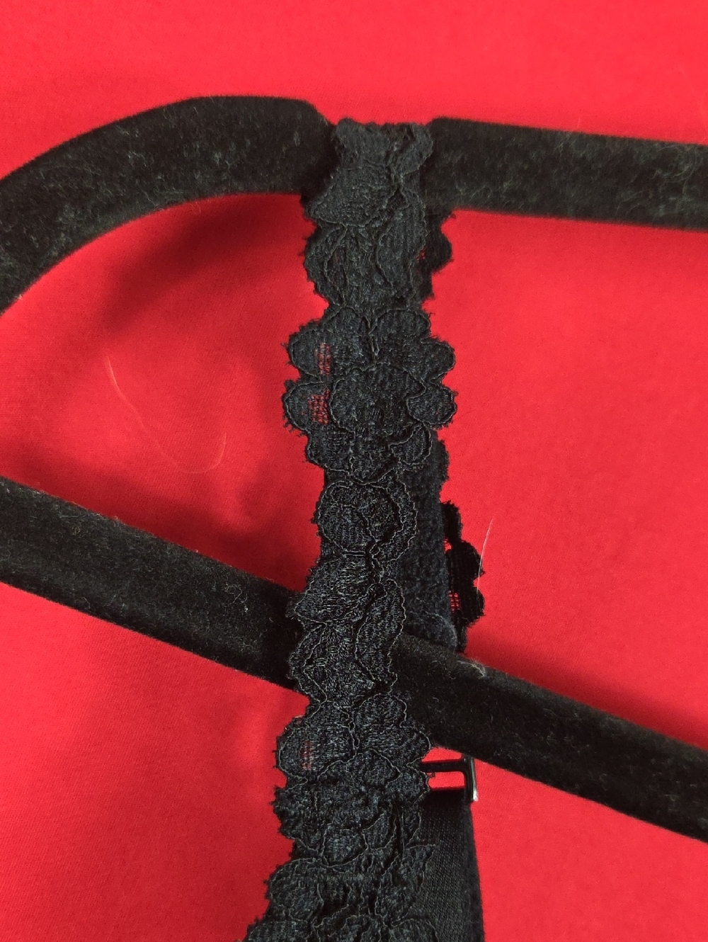 NEW SKIMS Stretch Lace Corset Black Size XL - Picture 5 of 9